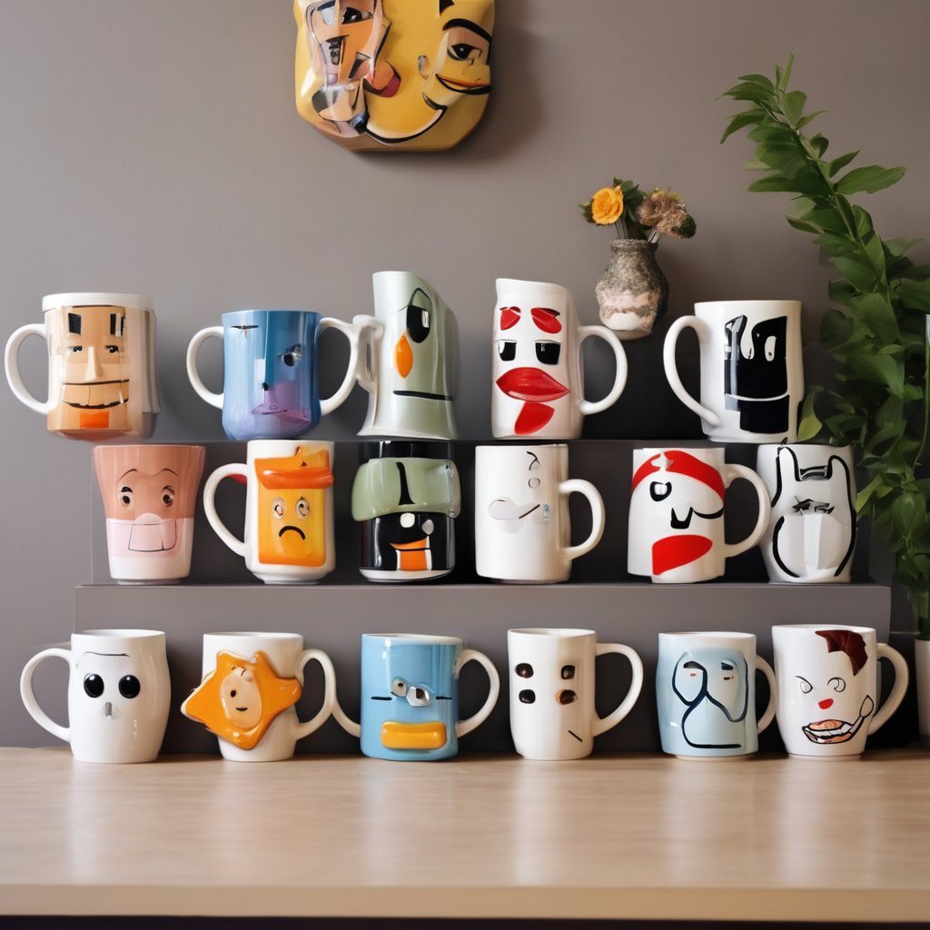 Novelty Mugs That Double as Décor - The Mug Gallery