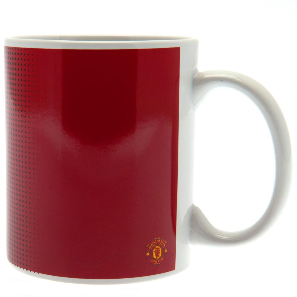 Manchester United Halftone Mug - The Mug Gallery Mug