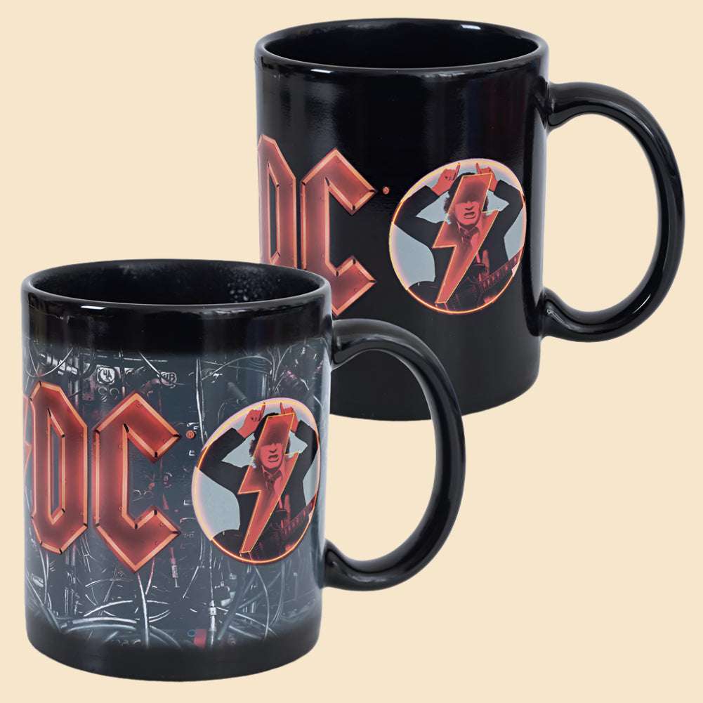 ACDC Heat Changing Mug Two Cups