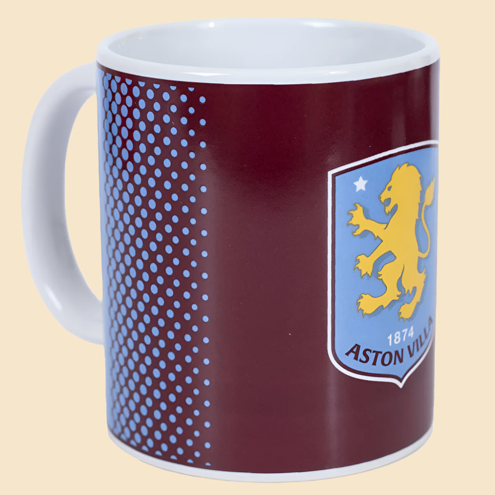 Aston Villa FC Fade Mug Right Side View