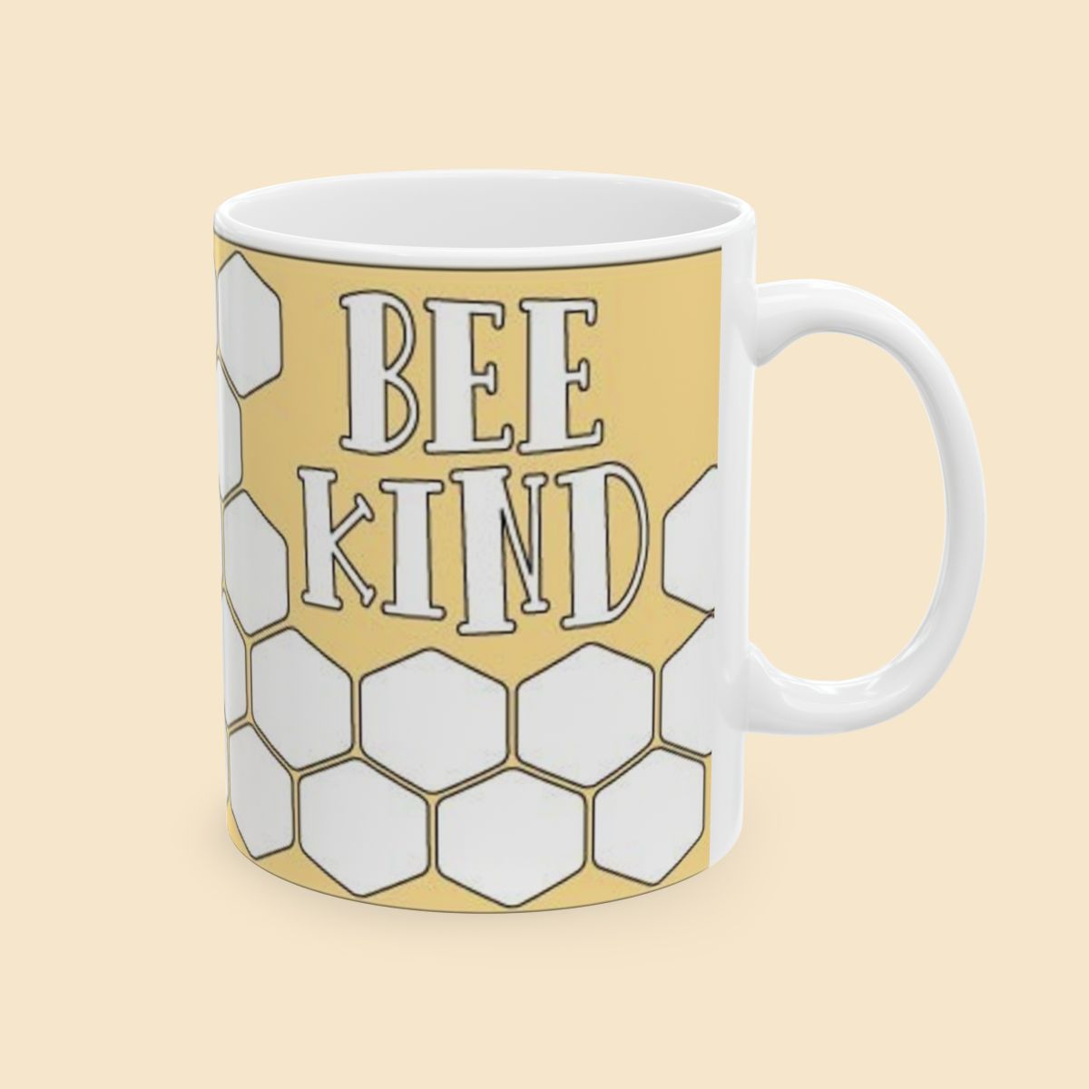 Bee Kind Mug Left Side View