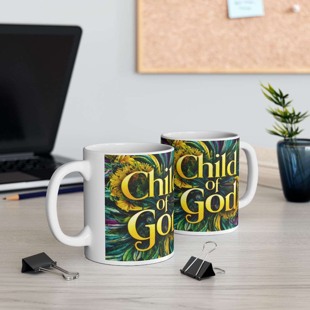 Child Of God Christian Mug Both Sides View