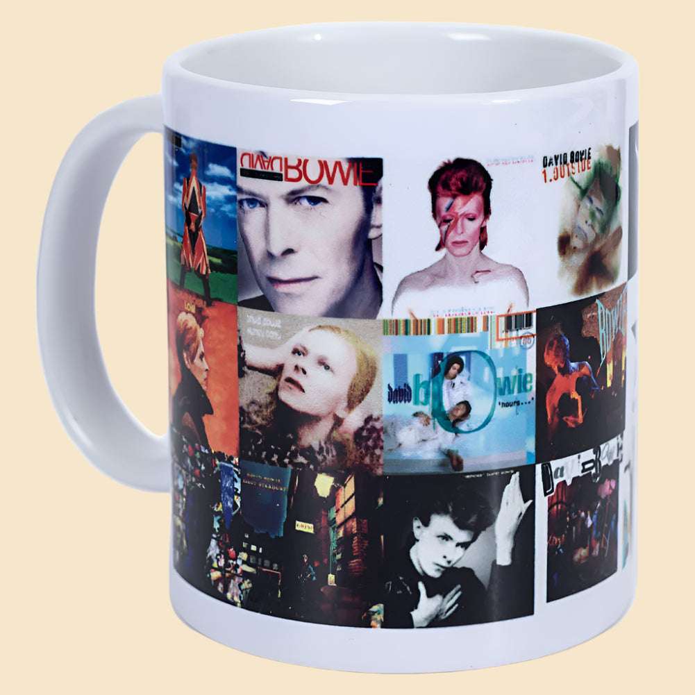 David Bowie Album Collage Mug Right Side