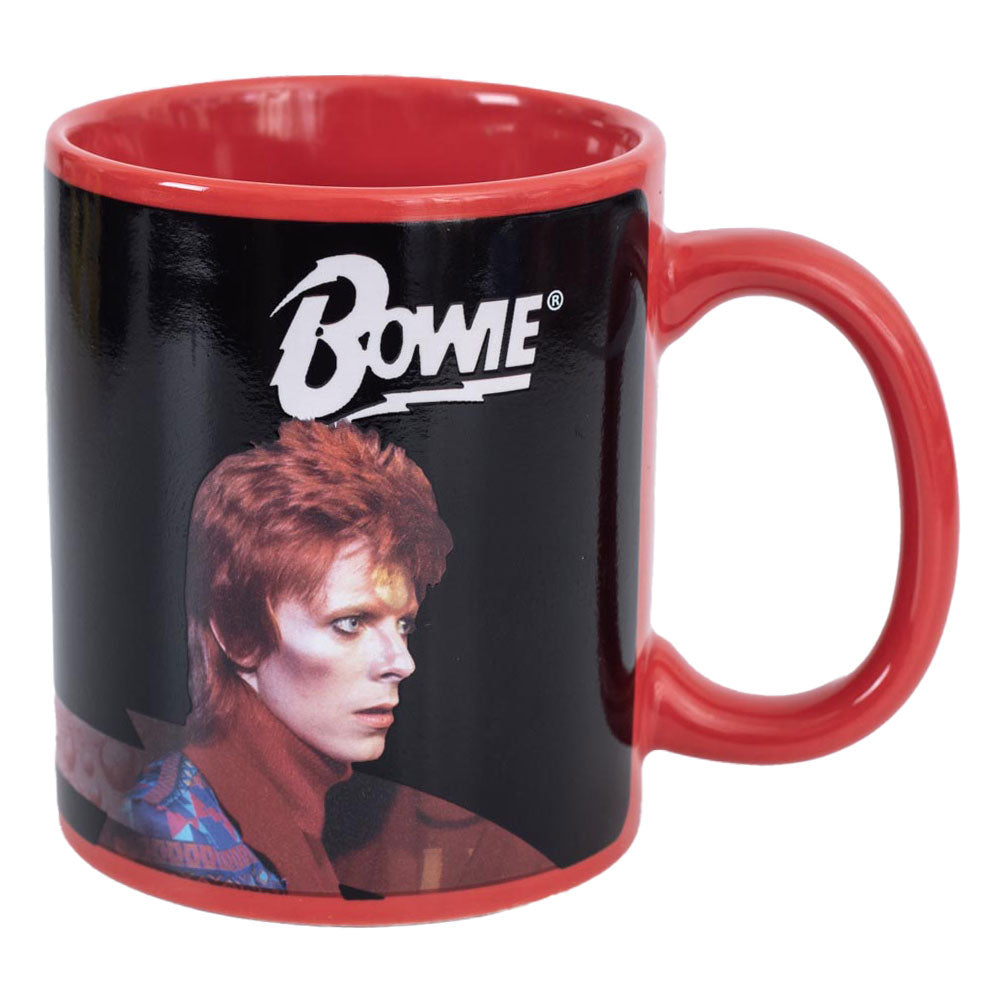 David Bowie Heat Changing Mug Right Side Cold