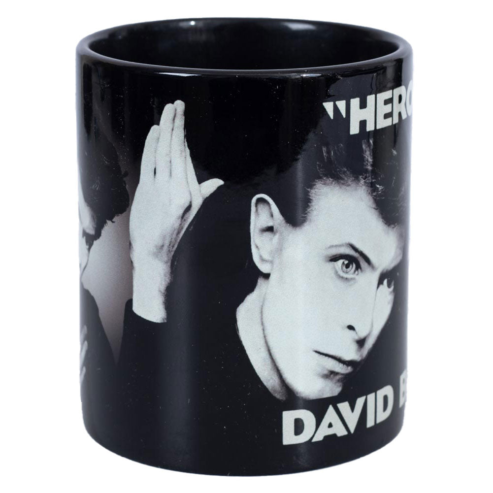 David Bowie Heroes Mug Album Cover Design Front View