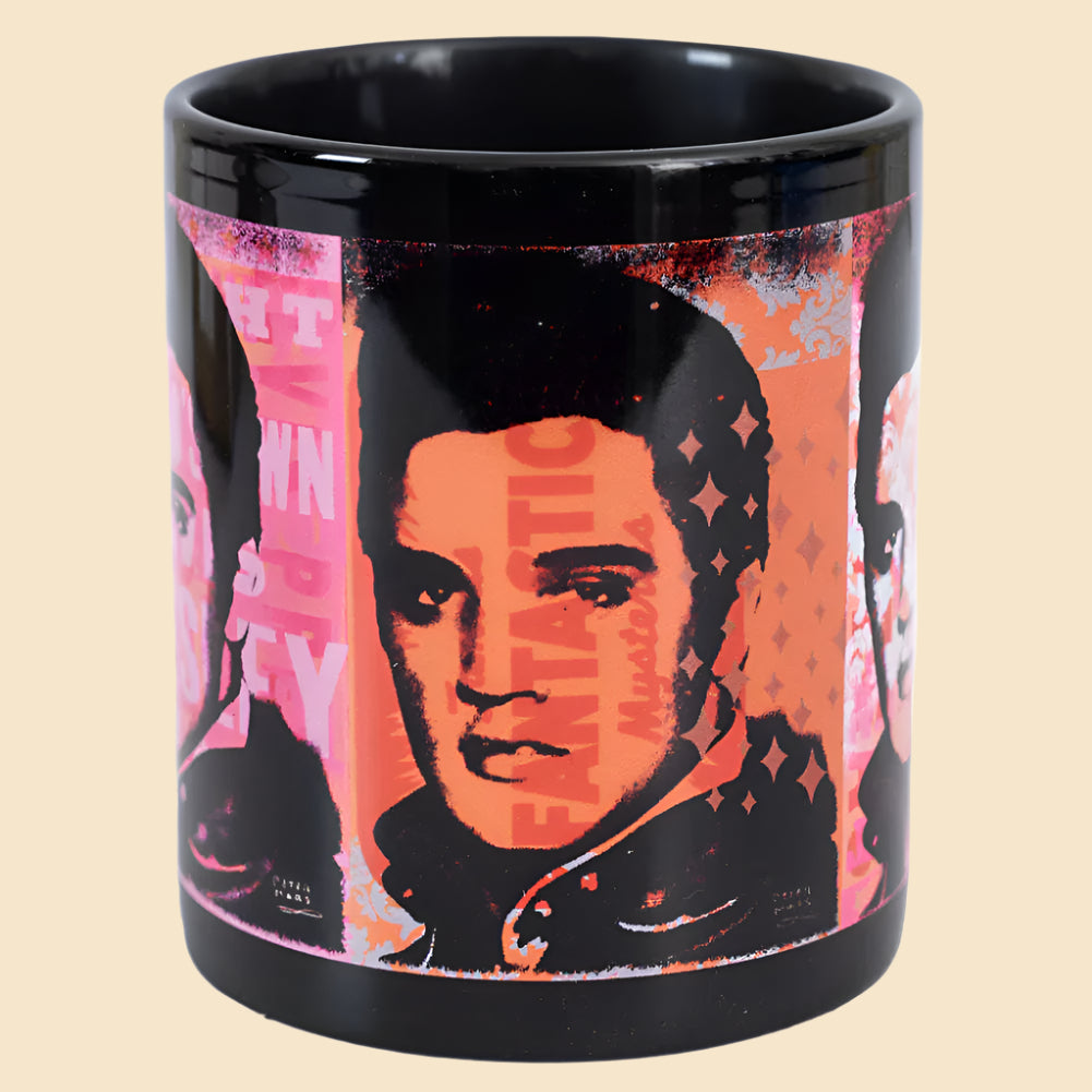 Elvis Presley mug front view