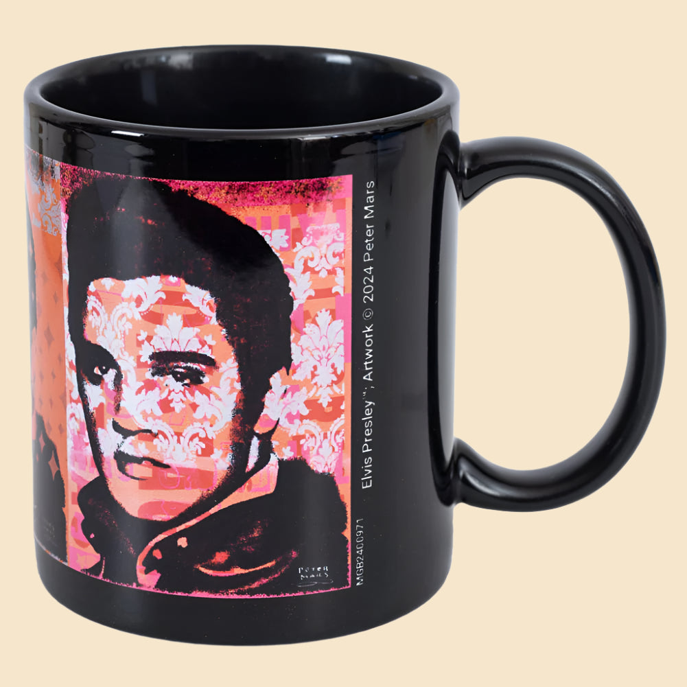 Elvis Presley mug left side view