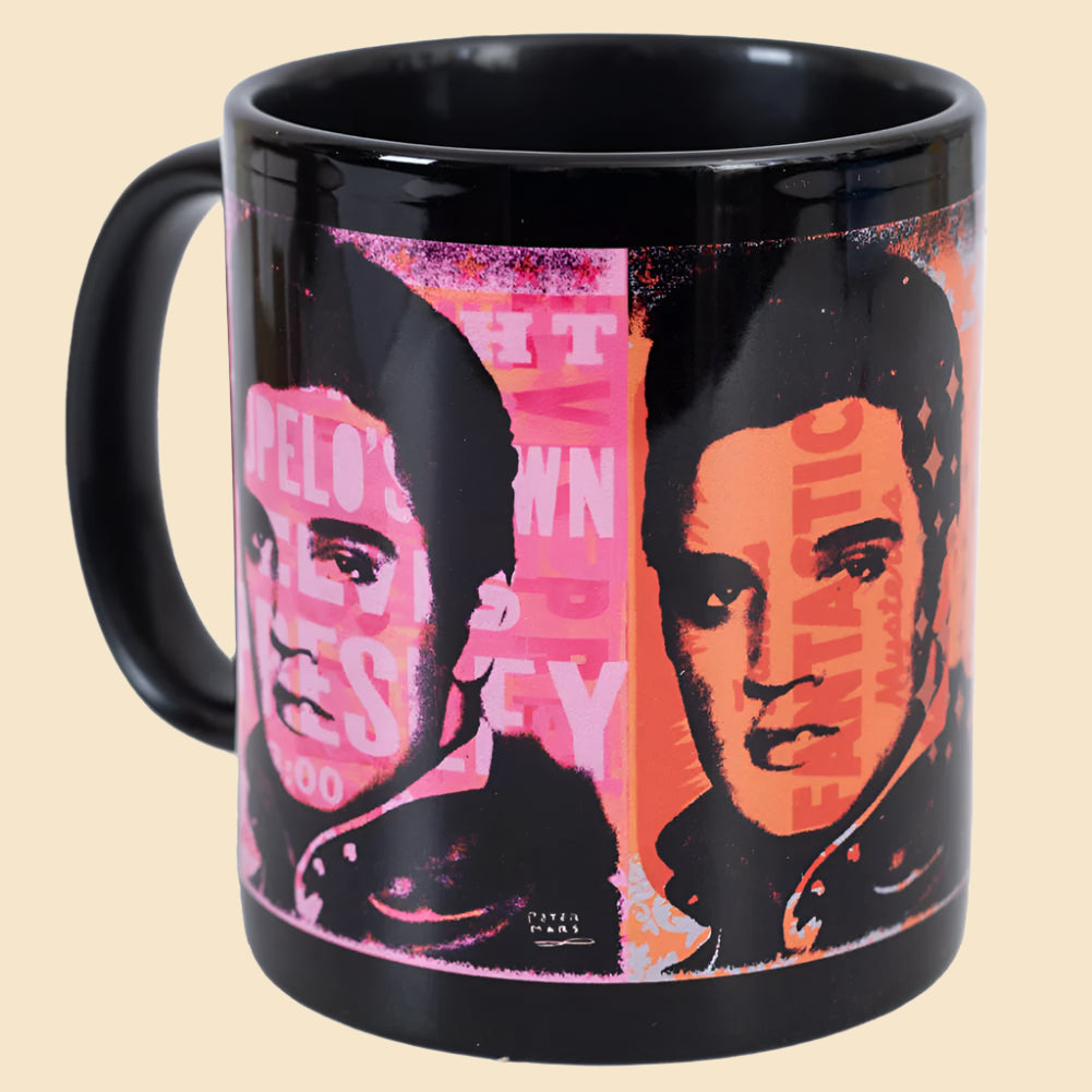 Elvis Presley mug right side view