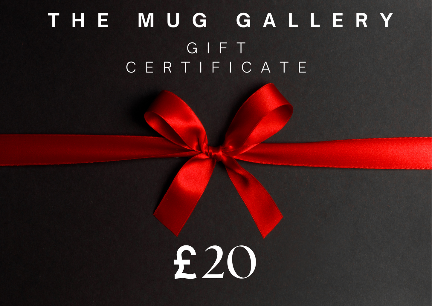 The Mug Gallery Gift Certificate 20 pounds