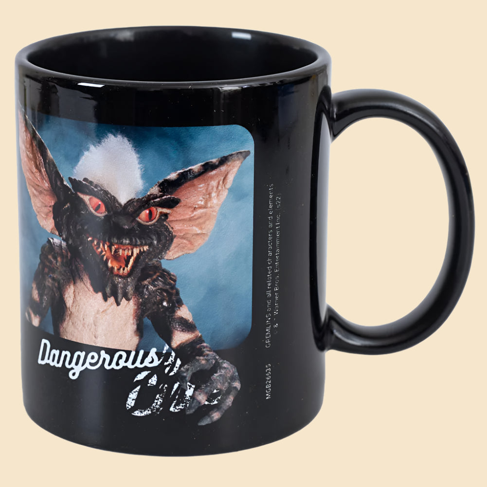 Gremlins Dangerously Cute Mug Left Side Stripe View