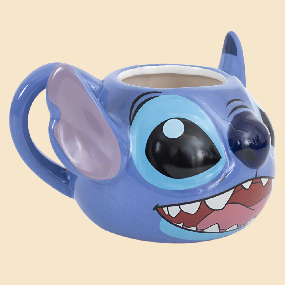 lilo and stitch 3d mug a view of the front of the mug