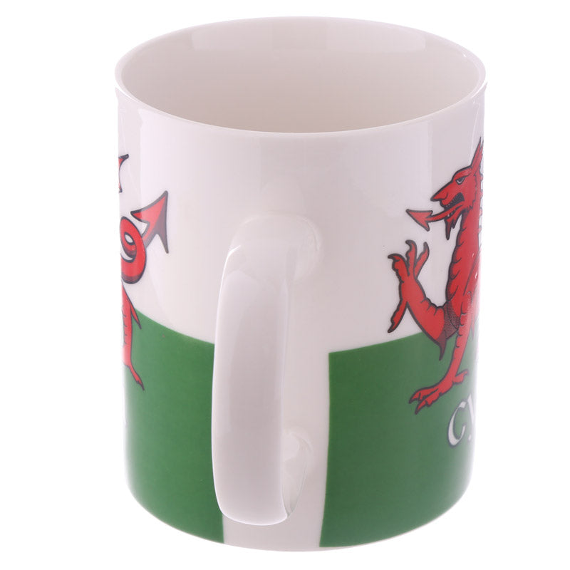 Collectable Bone China Mug - Welsh Dragon Wales (Cymru)