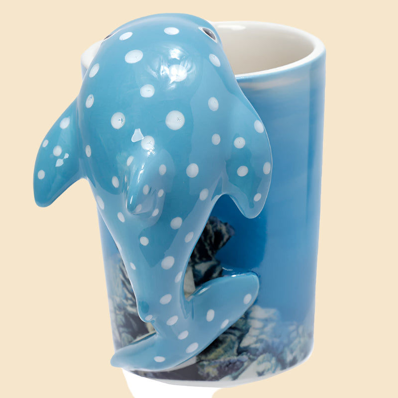 Novelty Whale Shark Handle Mug Handle View