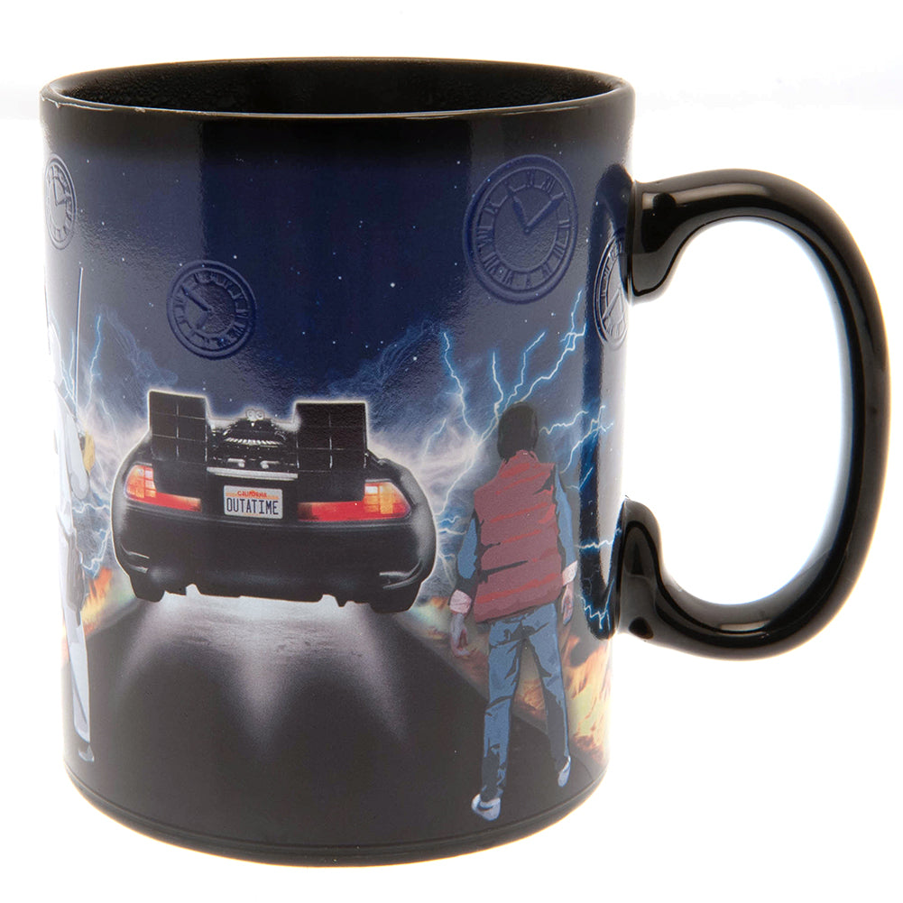 Back To The Future Heat Changing Mega Mug - The Mug GalleryMug