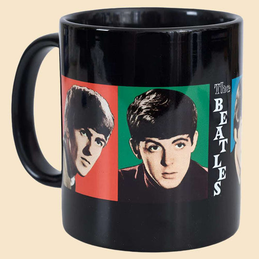 The Beatles fab four mug the right side view