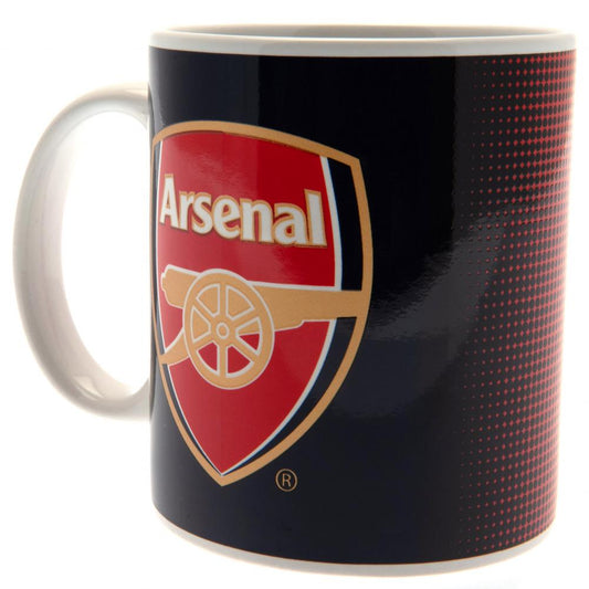 Arsenal Football Club Halftone Fan Mug