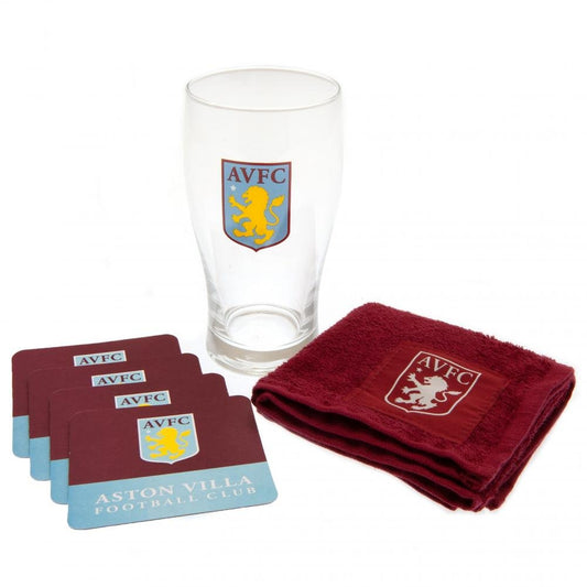 Aston Villa Football Club Mini Bar Set