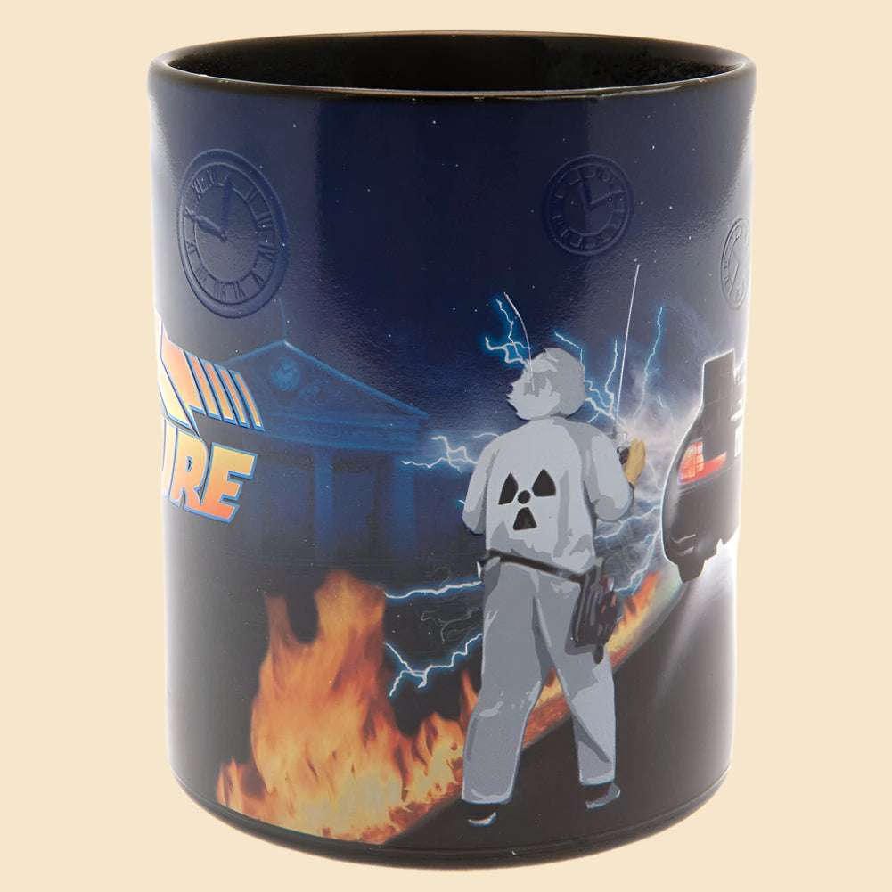 Back To The Future Heat Changing Mega Mug - The Mug Gallery Mug