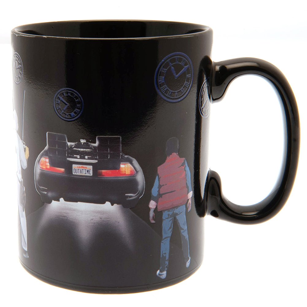 Back To The Future Heat Changing Mega Mug - The Mug GalleryMug