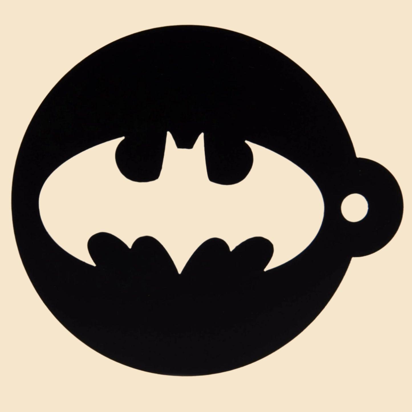 Batman Cappuccino Mug Batman logo stencil