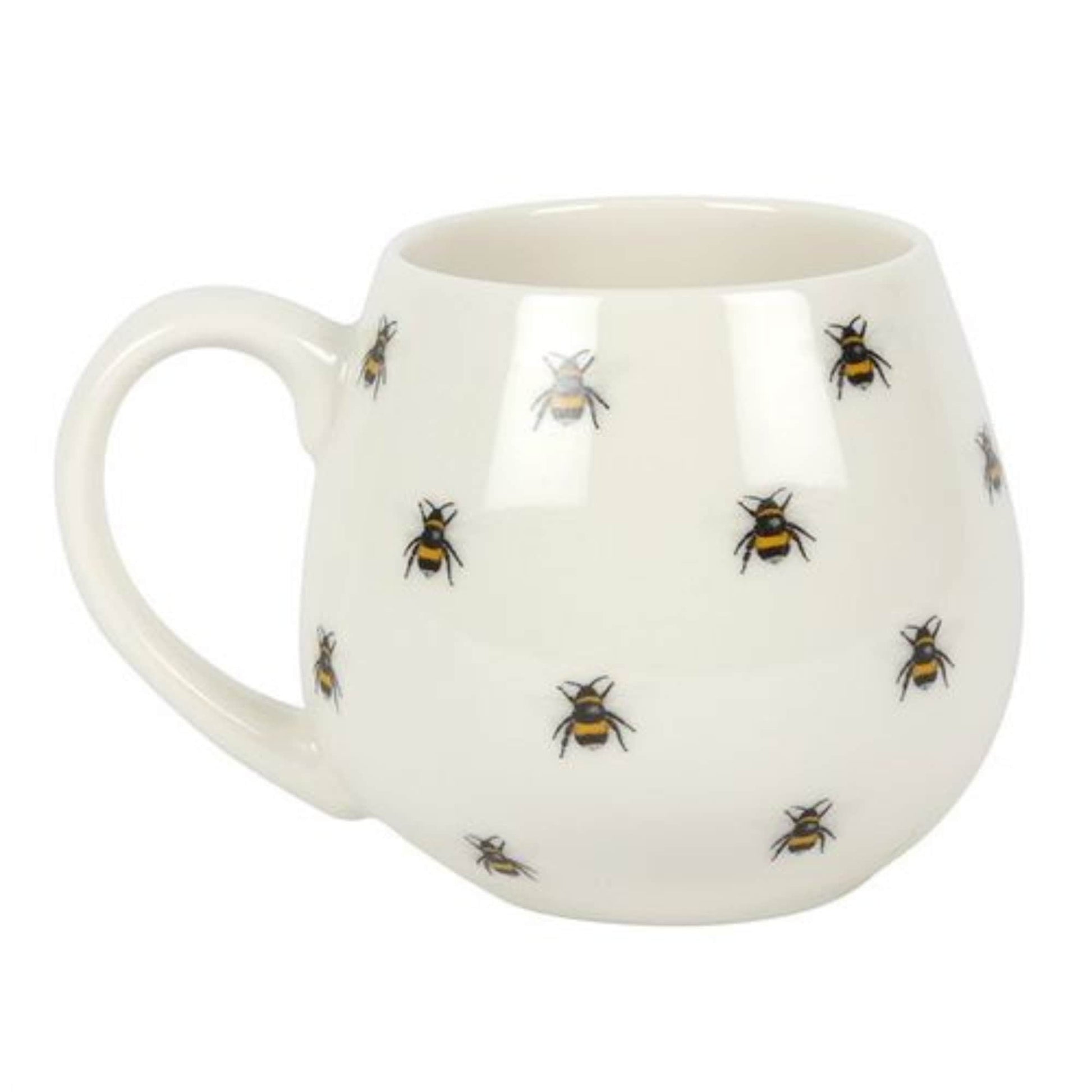 Bone China Bee Mug, Honey Bee Design Mug, Bee Lover Cup, Fun Birthday Gift, Bee Lover Present, Nature Lover Gift