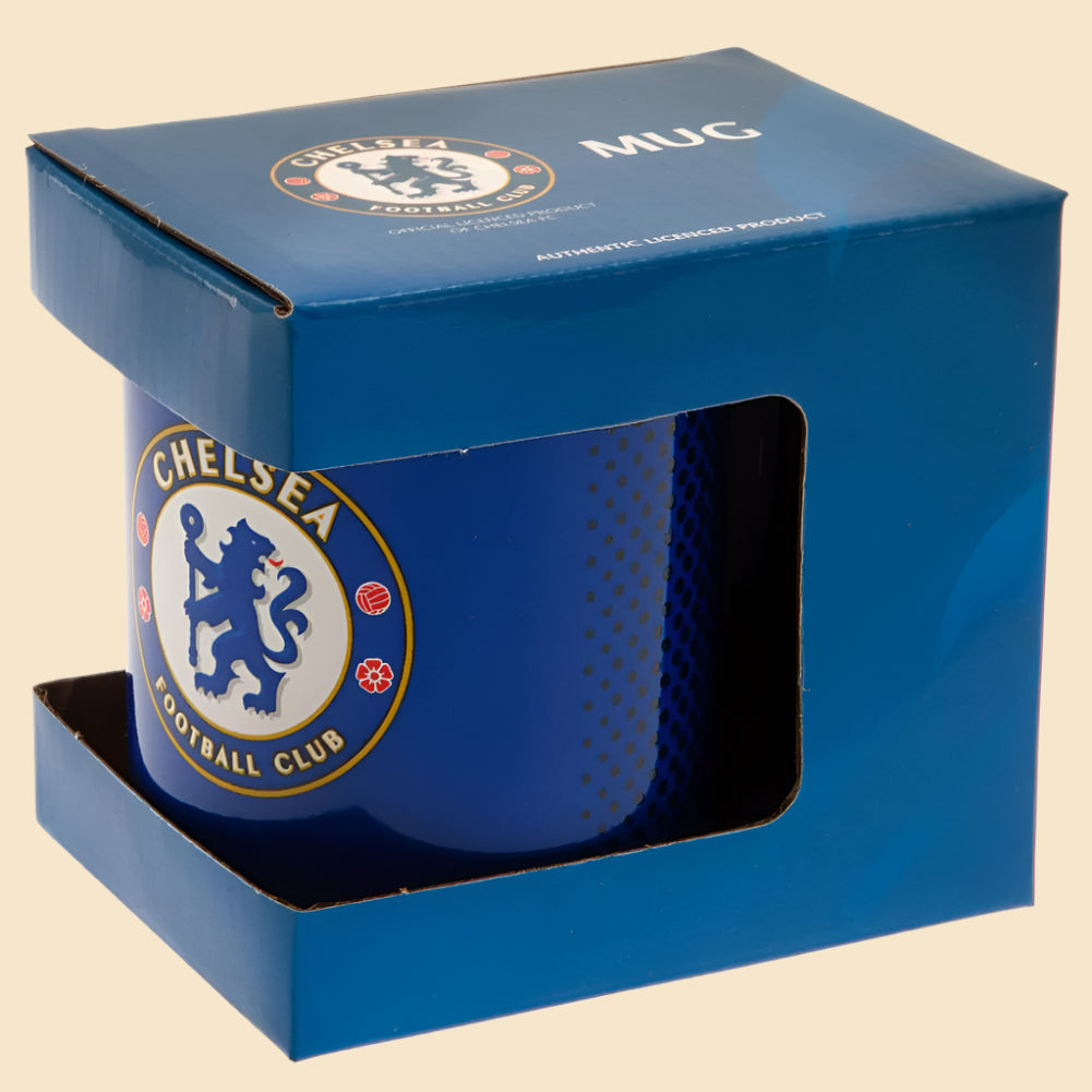 Chelsea FC Fade Mug In Its Packaging