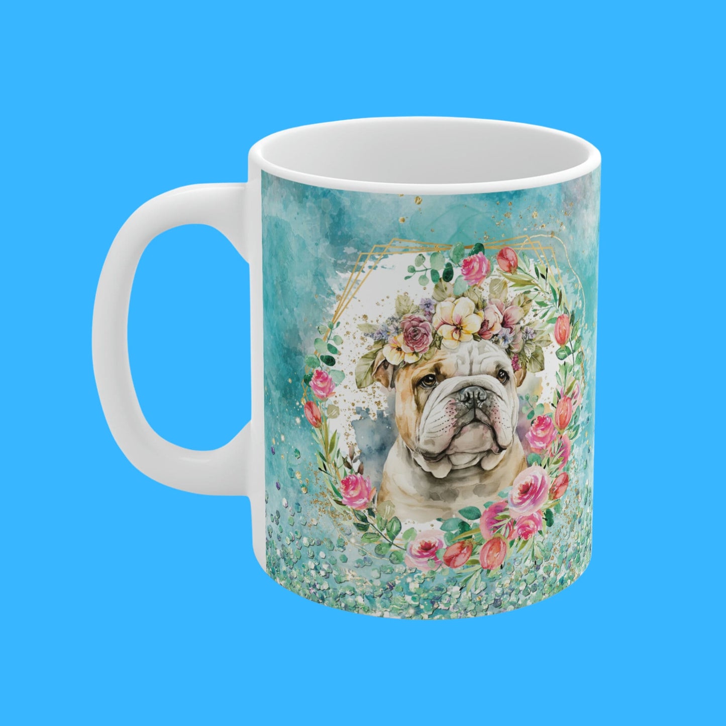 Cute Bulldog Lover Ceramic Mug - The Mug Gallery Mug