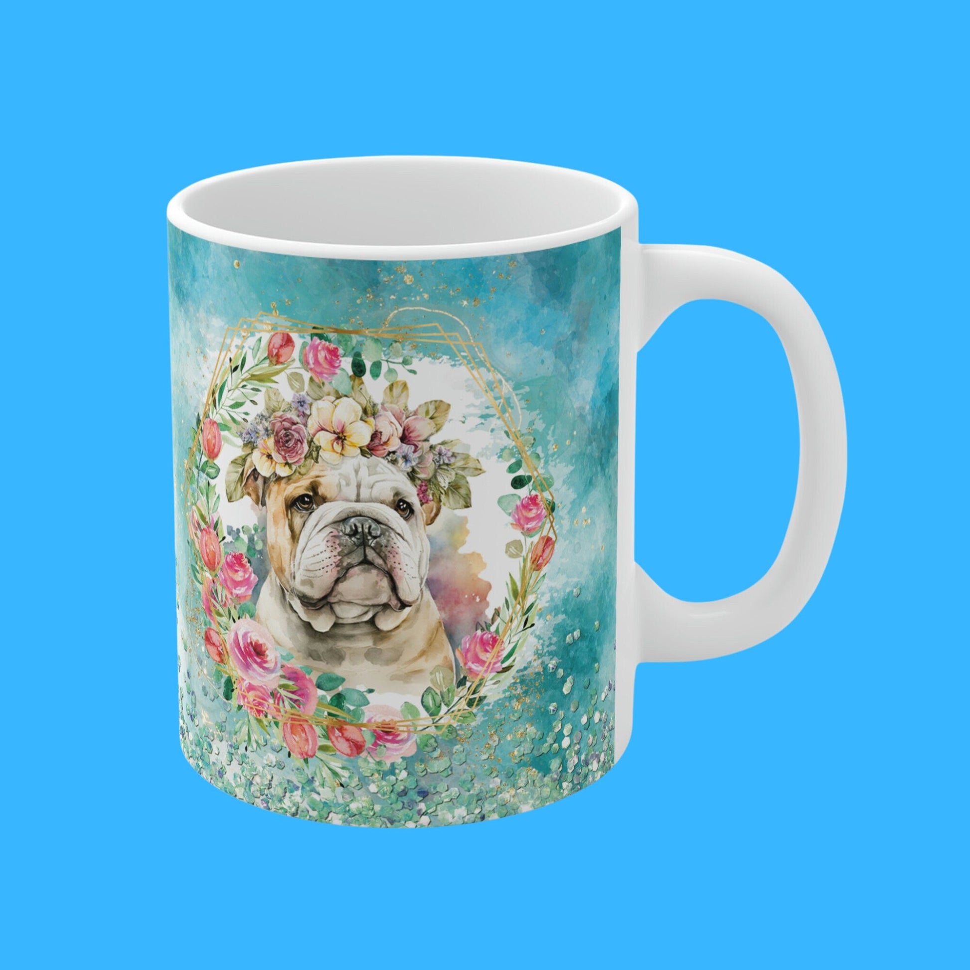 Cute Bulldog Lover Ceramic Mug - The Mug Gallery Mug