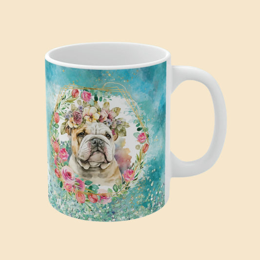 Cute Bulldog Lover Ceramic Mug - The Mug Gallery Mug