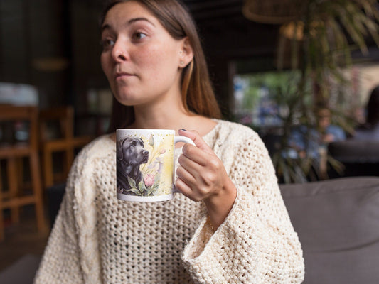 Cute Dog Lovers Ceramic Labrador Mug - The Mug GalleryMug