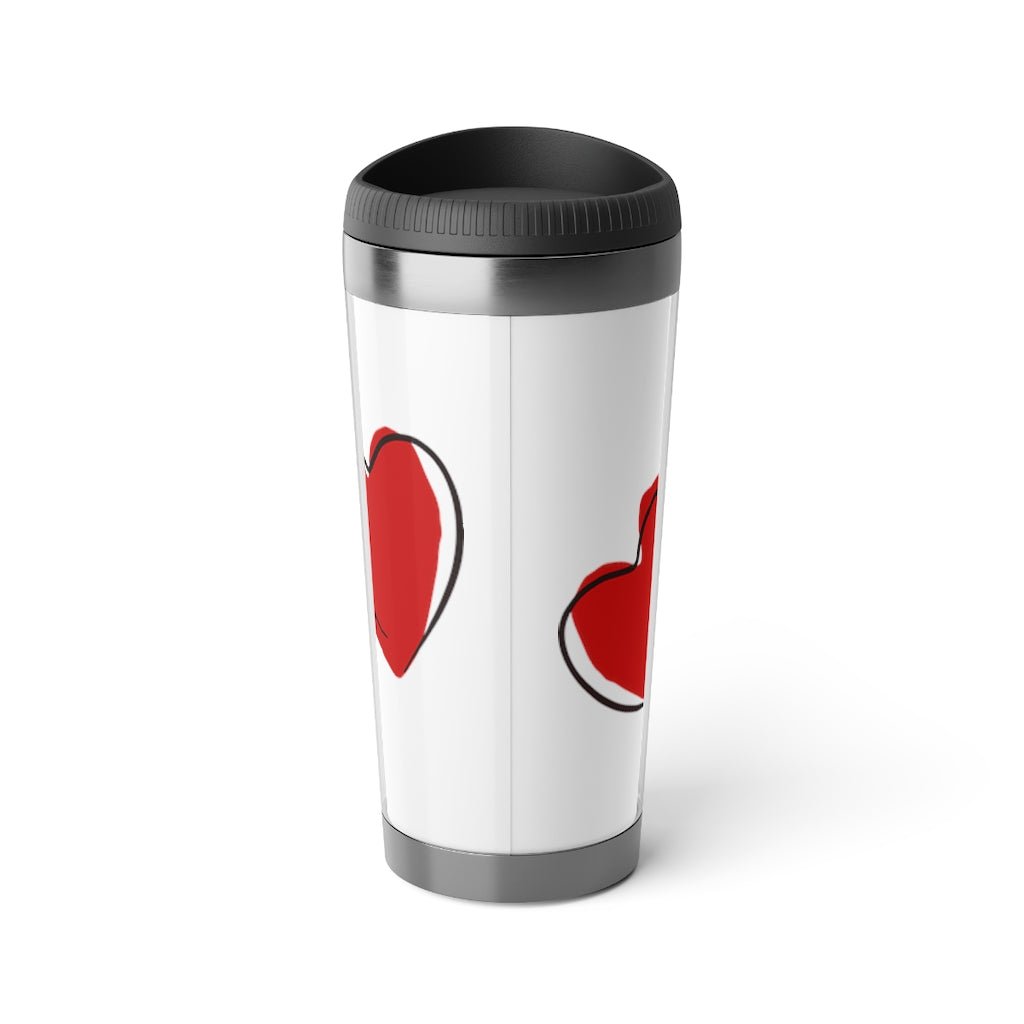 Cute Dog Stainless Steel Travel Mug with Insert