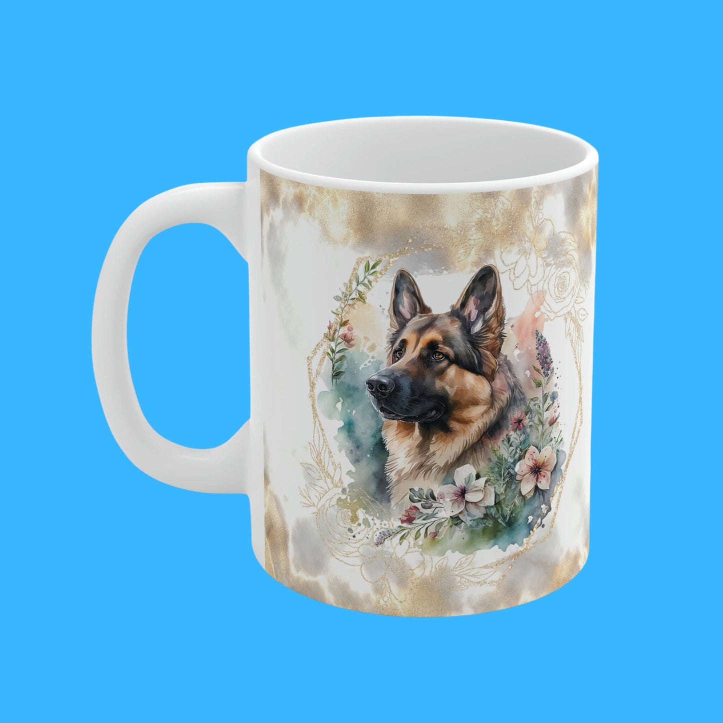 Cute German Shepherd Appreciation Mug - The Mug Gallery Mug