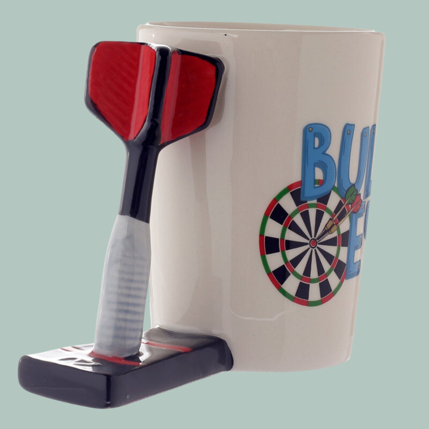 Darts Mug with Dart Handle Darts Lover Gift Present For Darts Player Ideal Christmas Gift Birthday Gift Fun Darts Memorabilia