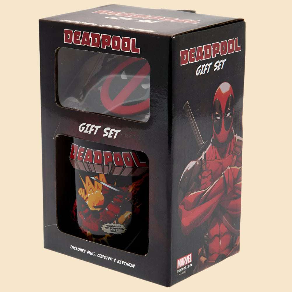 Deadpool Mug & Coaster Set - The Mug Gallery Mug