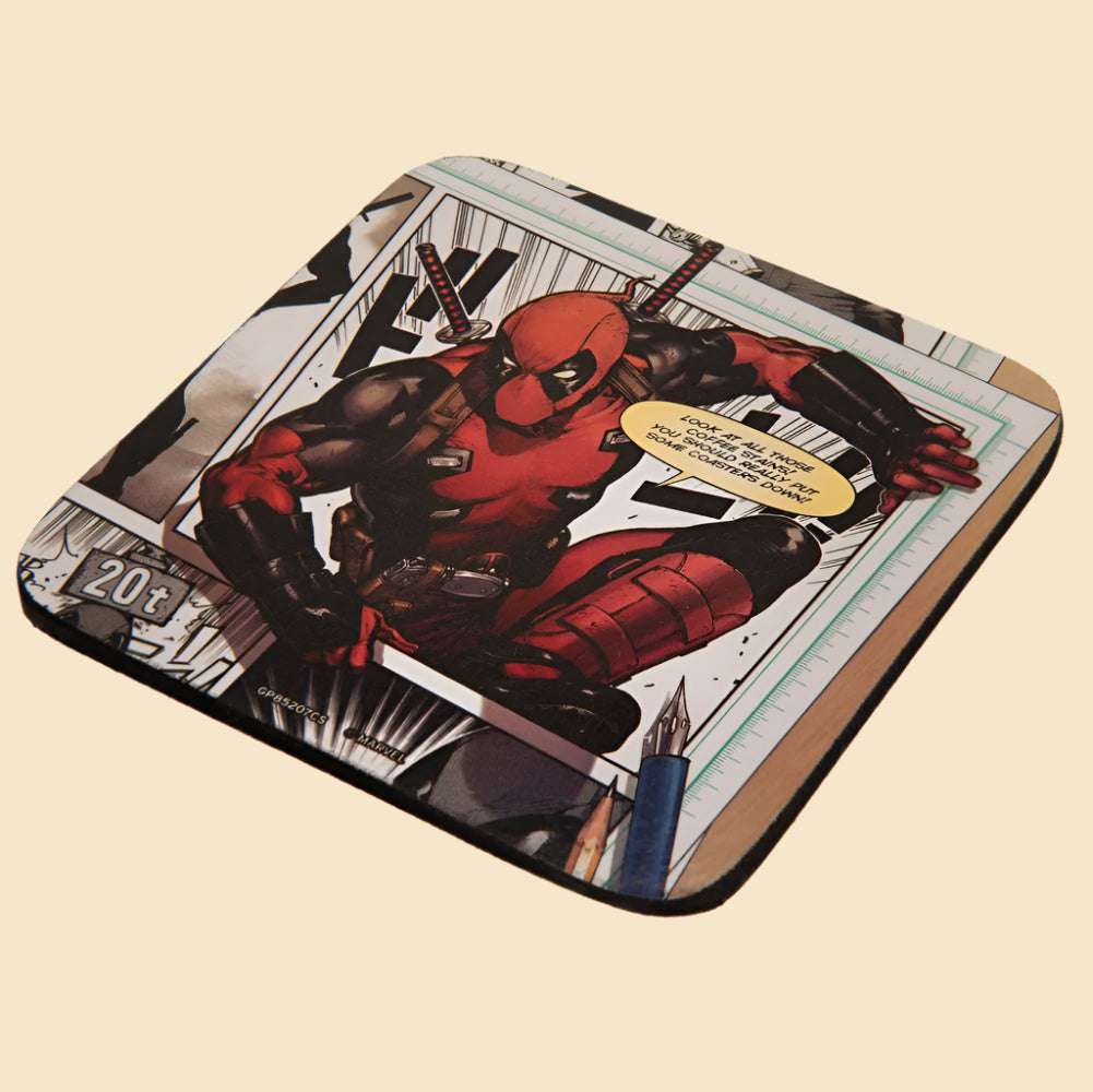 Deadpool Mug & Coaster Set - The Mug Gallery Mug