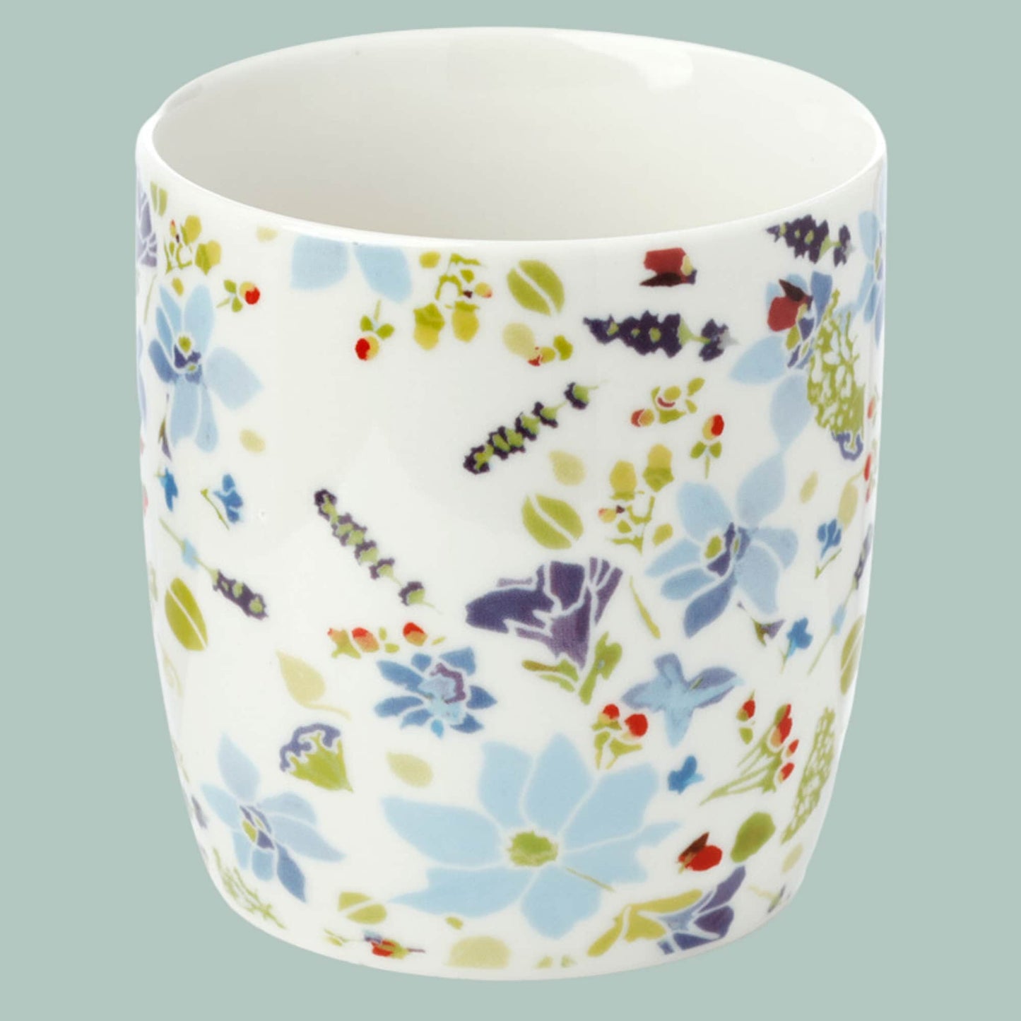 Floral Bicycle Porcelain Mugs Set Julie Dodsworth - The Mug GalleryMug