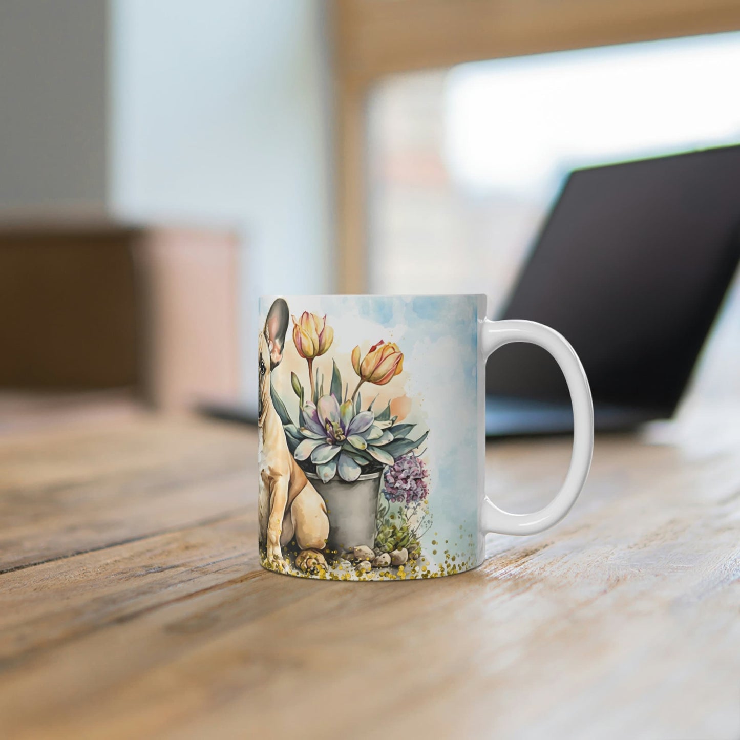 French Bulldog Ceramic Coffee Mug - The Mug Gallery Mug