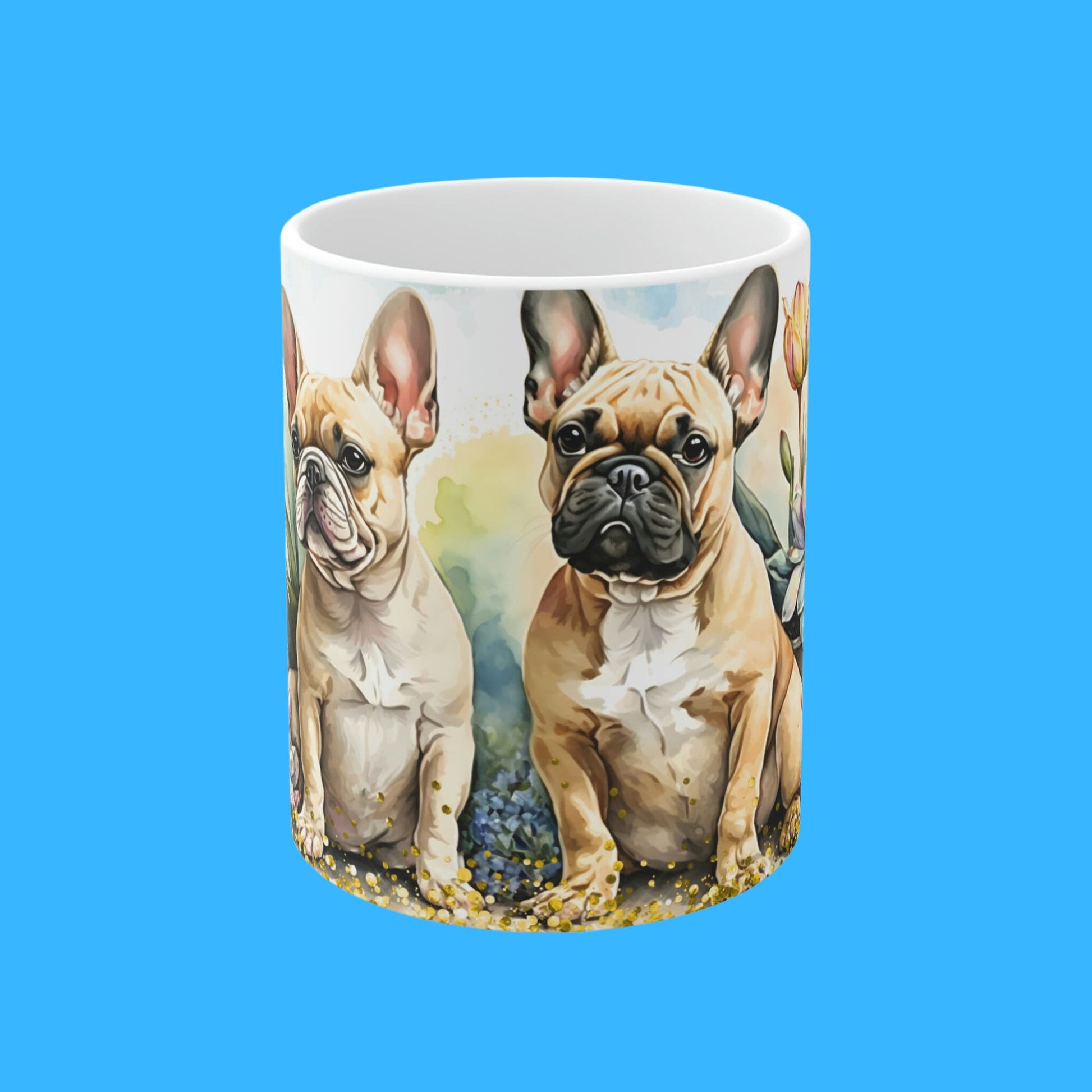 French Bulldog Ceramic Coffee Mug - The Mug Gallery Mug