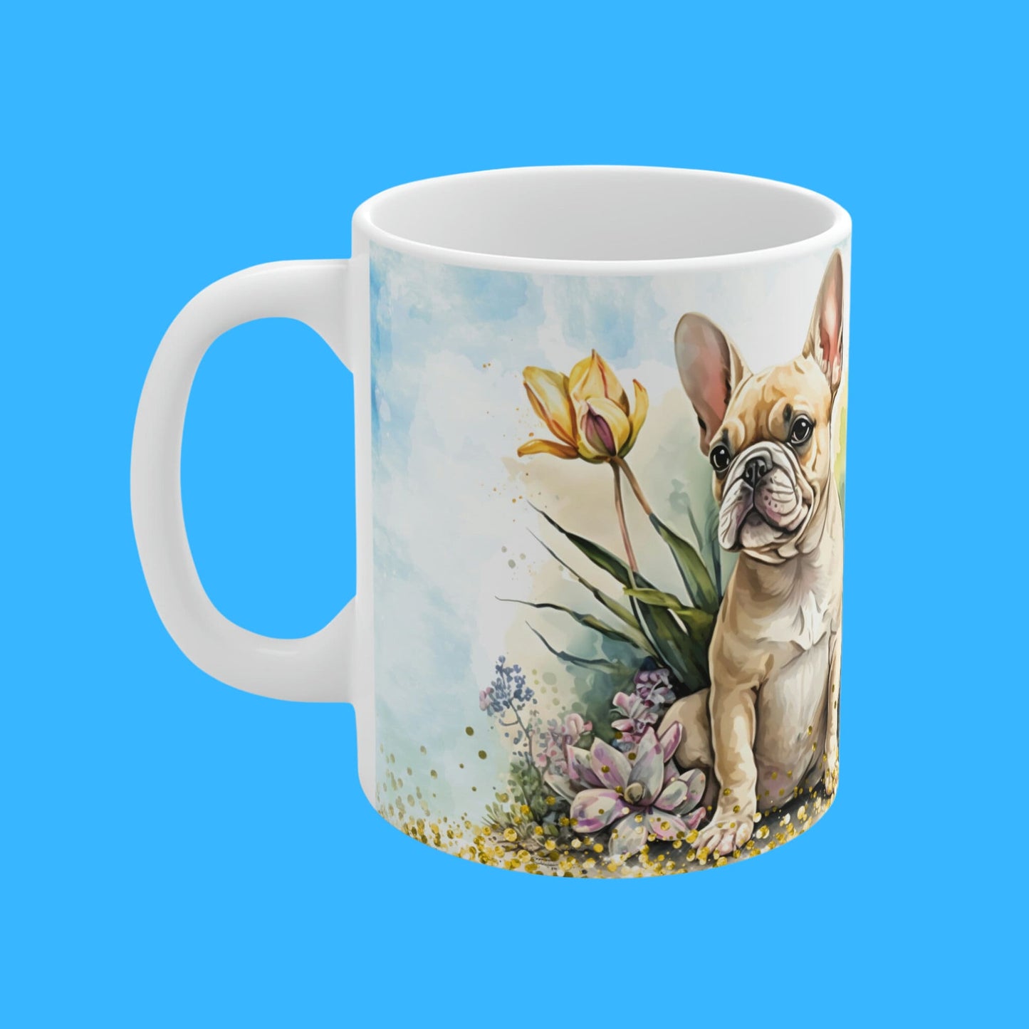 French Bulldog Ceramic Coffee Mug - The Mug Gallery Mug