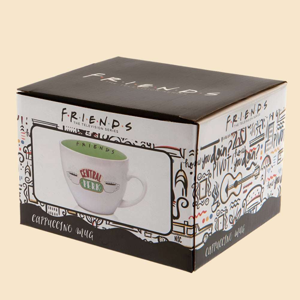 Friends Cappuccino Mug Central Perk - The Mug Gallery Mug