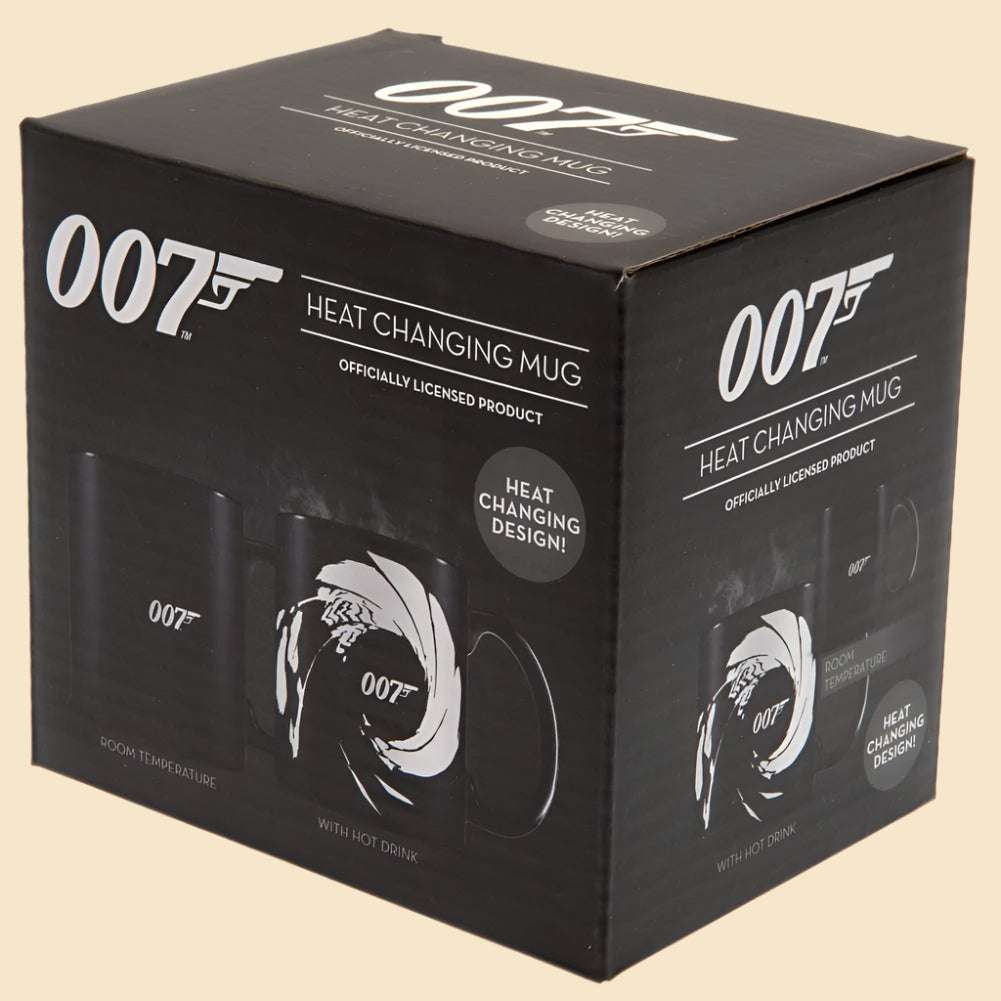 James Bond Heat Changing Mug - The Mug Gallery Mug