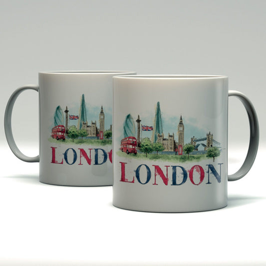 London Themed Novelty Porcelain Mug - The Mug GalleryMug