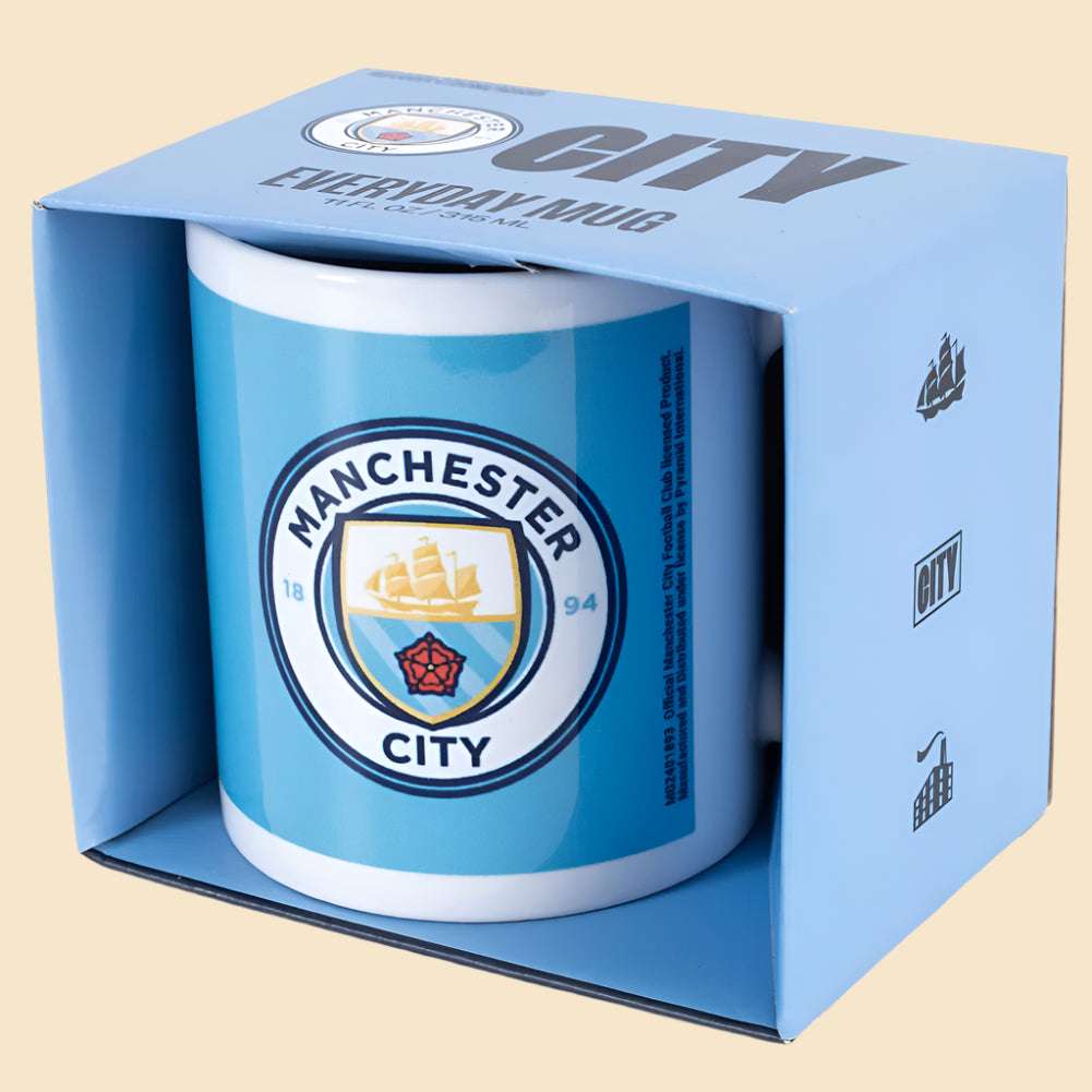 Manchester City FC Club Crest Mug