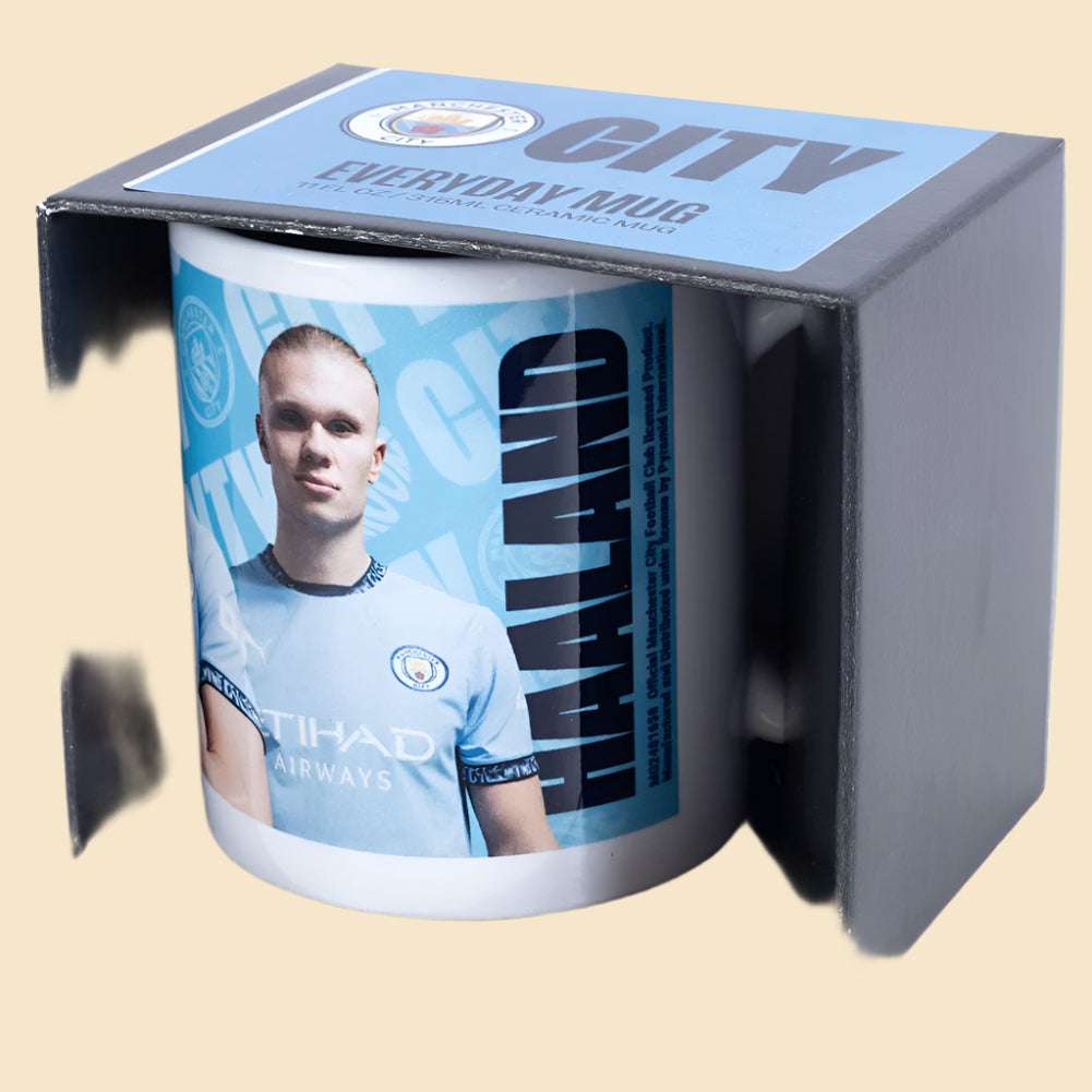 Manchester City FC Erling Haaland Mug Officially Licensed