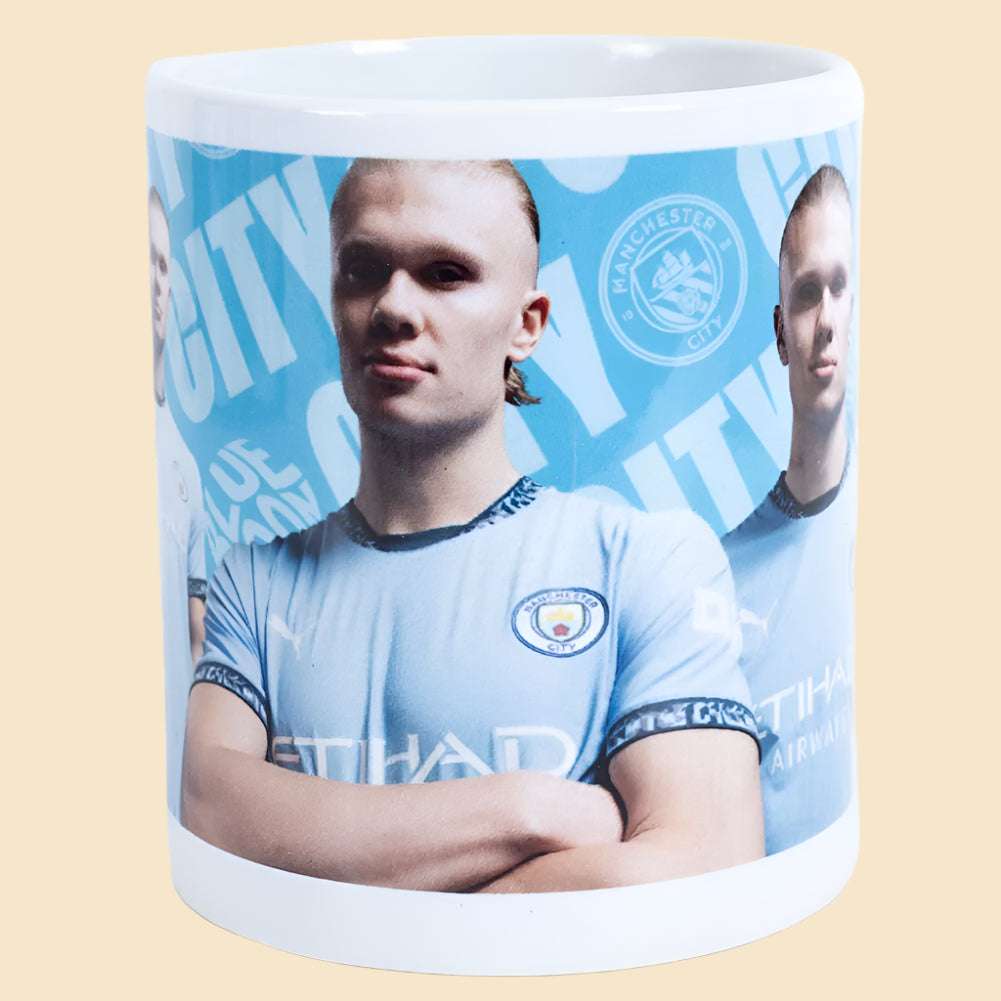 Manchester City FC Erling Haaland Mug Officially Licensed