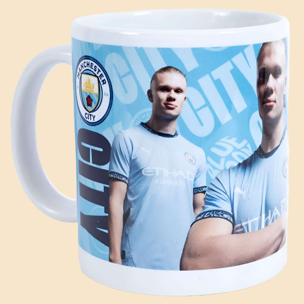 Manchester City FC Erling Haaland Mug Officially Licensed