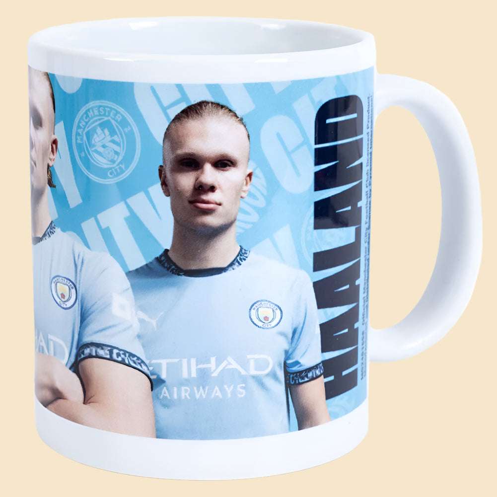 Manchester City FC Erling Haaland Mug Officially Licensed