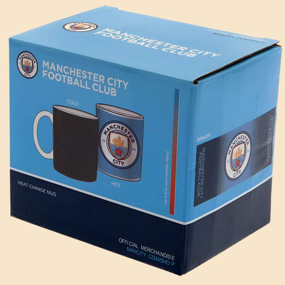 Manchester City FC Heat Changing Mug Blue - The Mug Gallery Mug