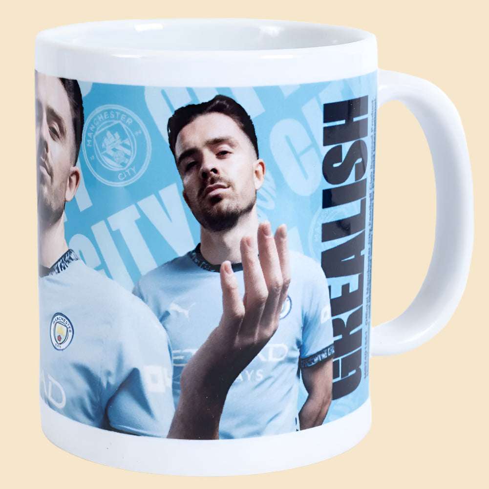 Manchester City FC Jack Grealish Mug Officially Licensed