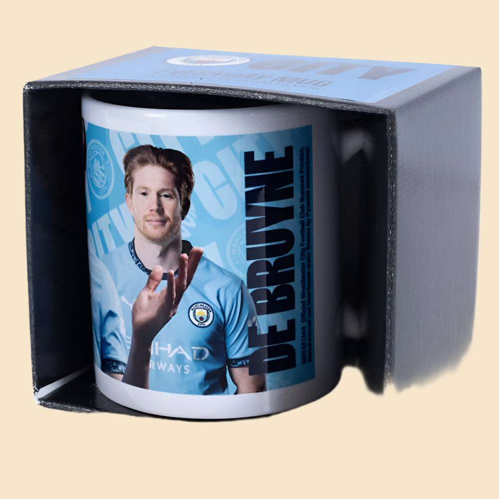 Manchester City FC Kevin De Bruyne Mug Officially Licensed